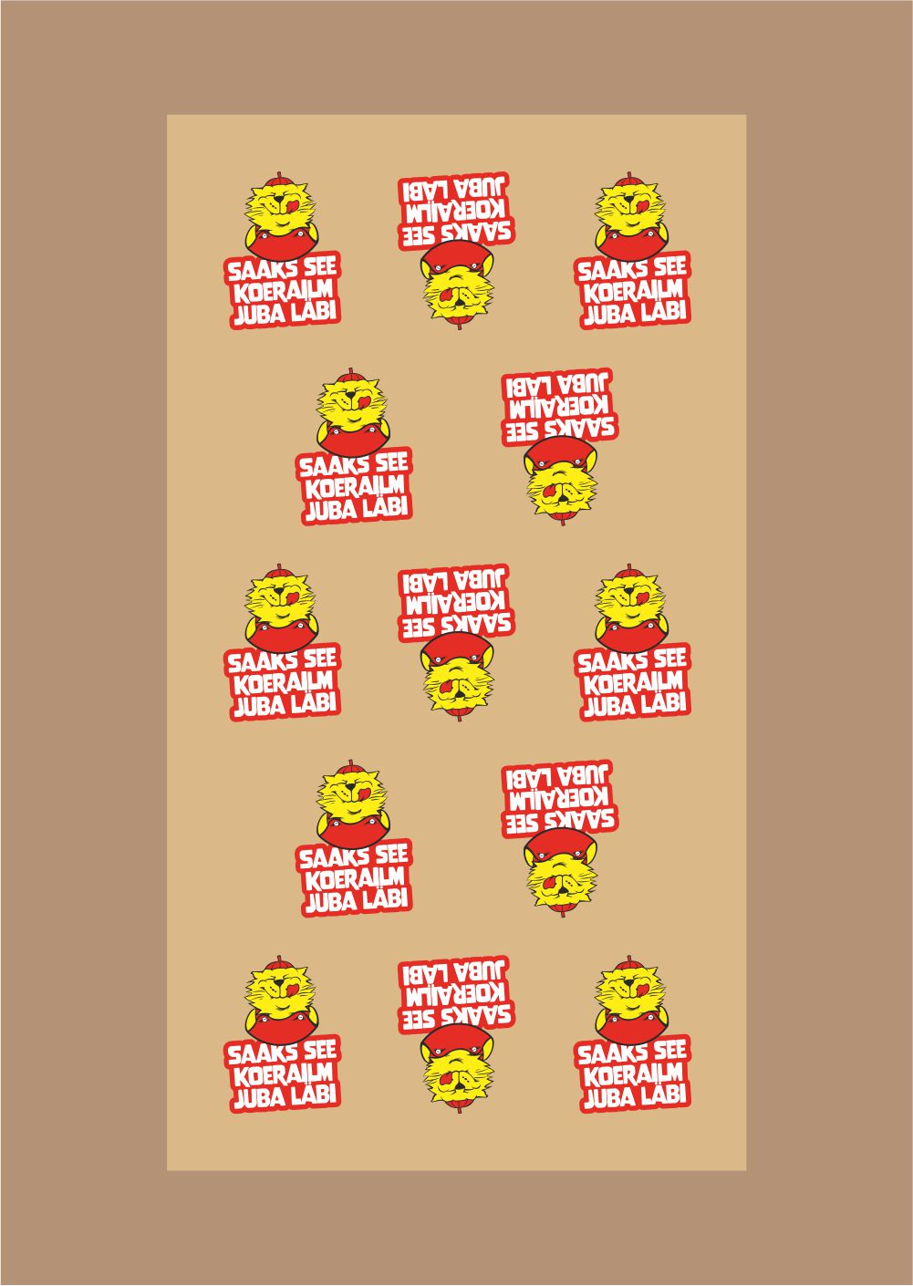 KAELUSSALL “SAAKS SEE KOERAILM JUBA OMETI LÄBI”